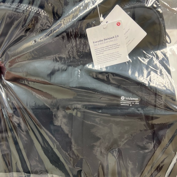 🖤🍋 Lululemon 🍋🖤 Everyday Backpack Black NEW - Picture 11 of 11